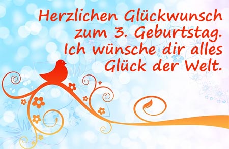 3 Geburtstag Gluckwunsche Fur Kinder