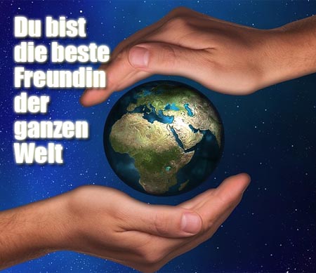 Für die beste Freundin der Welt