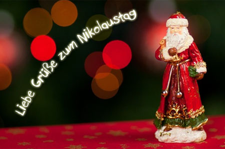 Liebe GrÃ¼Ãe zum Nikolaustag