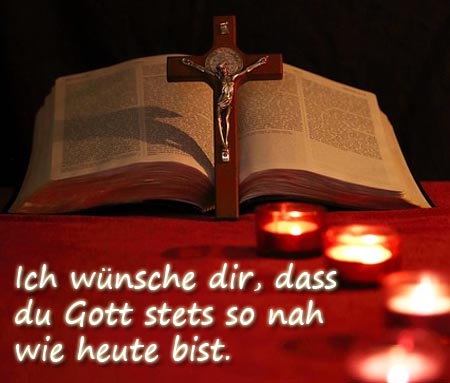 Sei Gott ganz nah - Bild zur Konfirmation