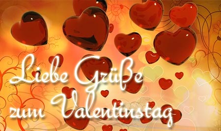 LiebesgrÃ¼Ãe zum Valentinstag