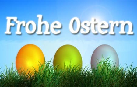 Frohe Ostern wÃ¼nschen