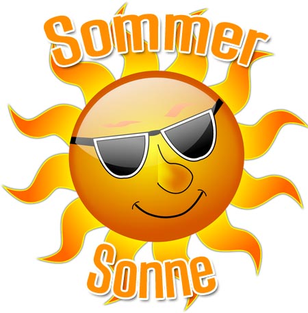 Sommer und Sonne Facebook Gruß