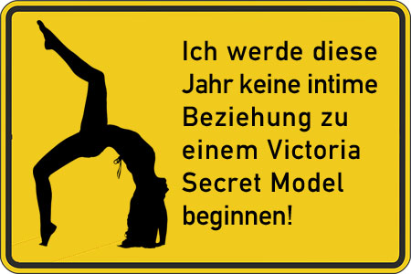 Nicht mehr an Models rumbaggern!