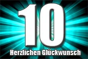 Sprche zum 10. Geburtstag