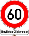 60. Geburtstag Sprche