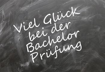 Bachelor Prüfung Glückwünsche